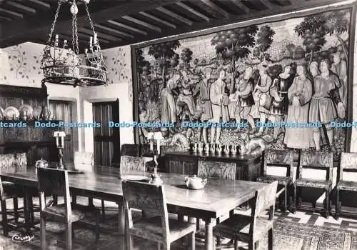 D289987 Lassay Sur Croisne. Chateau du Moulin. La Salle a Manger.Cim. RP