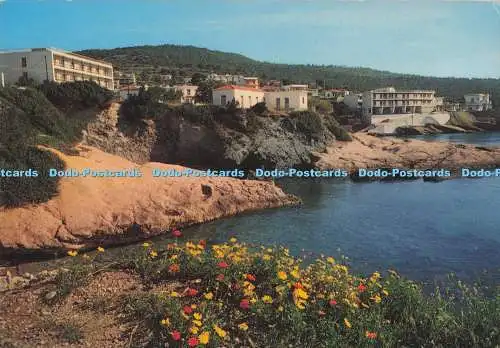 D293905 Ägina. Aghia Marina. Teilansicht. Ben