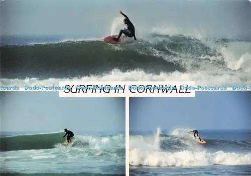 D293924 Surfen in Cornwall. John Hinde. E. Nagele