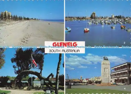 D291731 South Australia. Glenelg. Strand. Terry Castle. Multi View