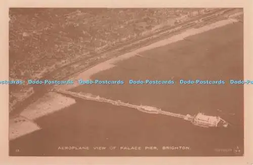 D296831 Brighton. Flugzeugblick auf Palace Pier. Sussex Fine Arts. Good Old Days