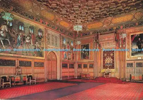 D291742 Palace of Westminster. Robin Zimmer mit Queensize-Bett. Walter Scott. Bradford