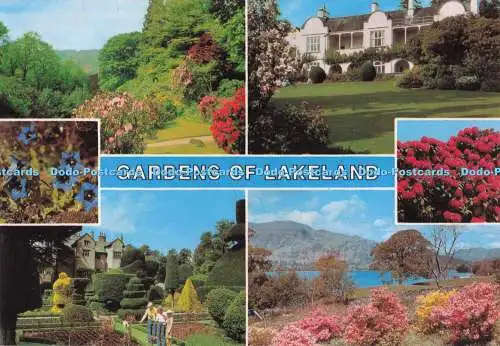 D291745 Gardens of Lakeland. Wordsworth Garden. Rydal Mount. Sanderson und Dixon