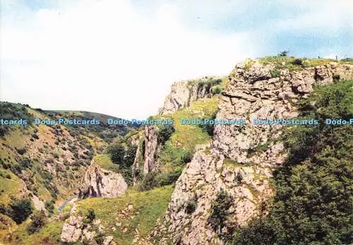 D291748 Die Cheddar-Schlucht. J. Arthur Dixon. H. D. Keilor