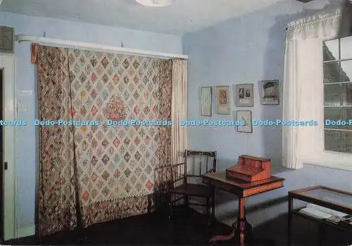 D296845 Chawton. Jane Austen Schlafzimmer. Patchwork-Quilt zeigen. J. Butler Kearney