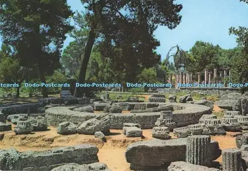 D290034 Olympia. Das Philippeion. Kappa. Hellas