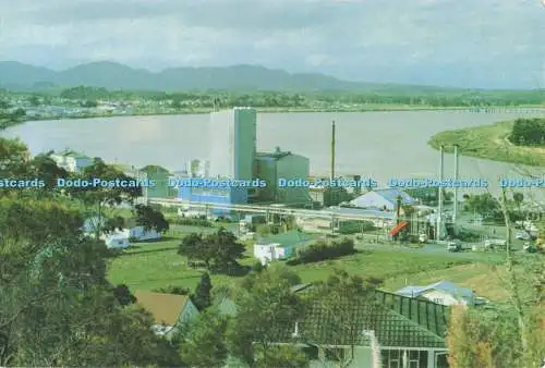 D291761 Blick auf die Gemeinde Dargaville und den nördlichen Fluss Wairoa. Dow Productions.