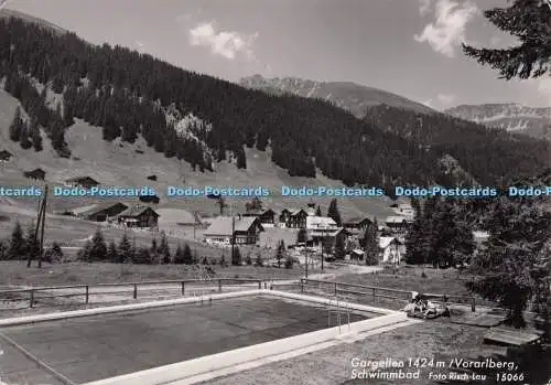 D296863 Gargellen. Vorarlberg. Schwimmbad. Risch Lau. Perutz