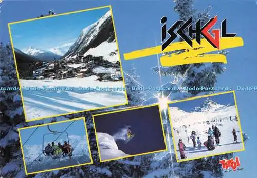 D291780 Tirol. Wintersport. Freizeit. Risch Lau und Gebr. Metz. Multi View