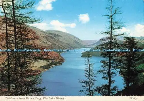 D293989 The Lake District. Thirlmere von Raven Crag. Bamforth. Holmfirth. Yorks