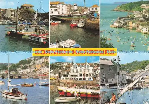 D293997 Cornish Harbours. Looe. J. Salmon. Sevenoaks. Kent. Multi View