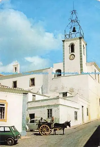 D293999 Portugal. Algarve. Albufeira. Die alte Kirche. J. Valle. Av Alvares Cabra