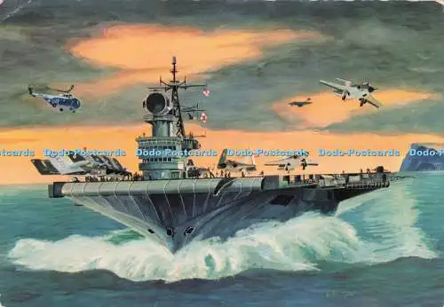 D294000 Victorious. Großbritannien. Flugzeugträger. Rembrandt. PM. London. 1966