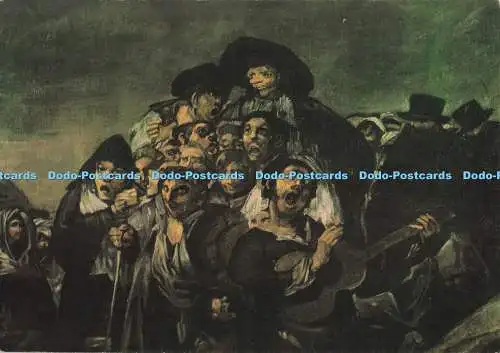 D296912 Die Wallfahrt zur Eremitage St. Isidre. Goya. E. Dominguez. Museo Del Pr