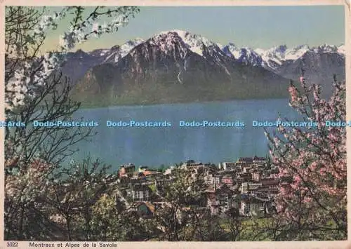 D296917 Montreux et Alpes de la Savoie. O. Sartori