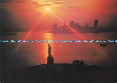 D290107 U.S.A. New York. Freiheitsstatue. Anfrageformular für Sessel. Die Freunde