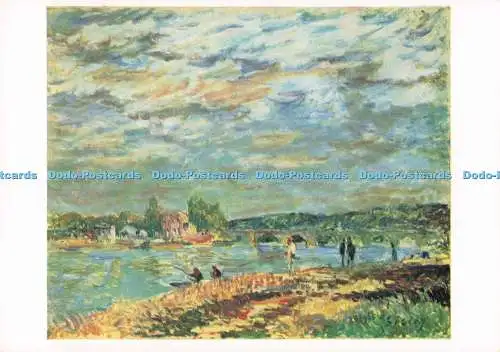 D290113 Tate Gallery. Die Brücke bei Sevres. Alfred Sisley. Glatze. Mansell