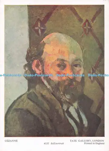 D294049 London. Tate Gallery. Selbstporträt. Cezanne