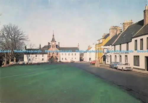 D290125 Gifford. East Lothian. Hotel. Hauptstraße und Platz. J. Arthur Dixon