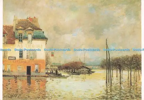 D290131 Paris. Musee du Jeu de Paume. Londonation a Port Marly. Alfred Sisley.