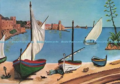 D296961 Collioure. Anne Combeau. Willy Mucha. Postales Internacional Color