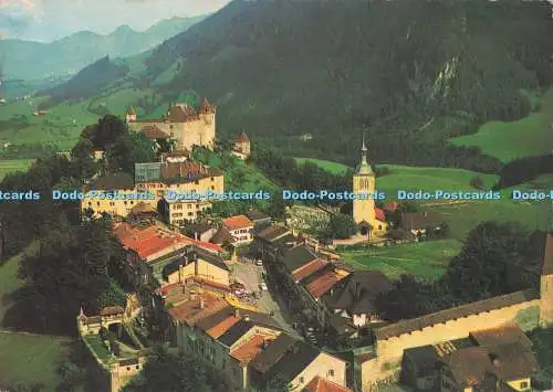 D294071 Gruyeres. Cite Historique Pres Bulle. Suisse. P. Zaugg. Fotoglob. Wehrl
