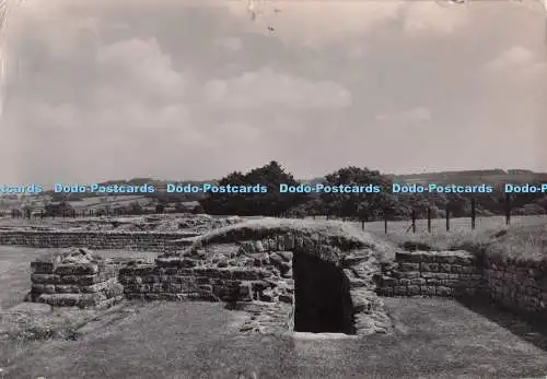 D296966 Northumberland. Chesters Roman Fort. Eingang zum starken Raum im Hauptquartier