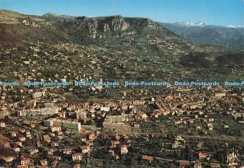 D291871 La Cote d Azur. Vence La Jolie. Vue Aerienne. Mrz. C. Geay. 1978