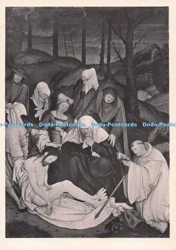 D294080 Karlsruher Badische Kunsthalle. Bernhard Strigel. Beweinung Christi. Van
