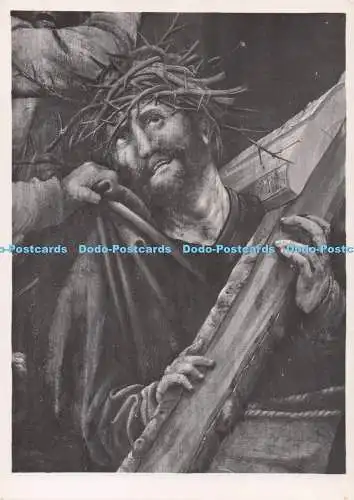 D294081 Badische Kunsthalle Karlsruhe. Matthias Grunewald. Kreuztragender Christ