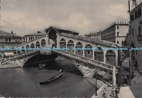 D296975 Venezia. Die Rialtobrücke. Stich. Grafico Cesare Capello. Borgoni Stefan
