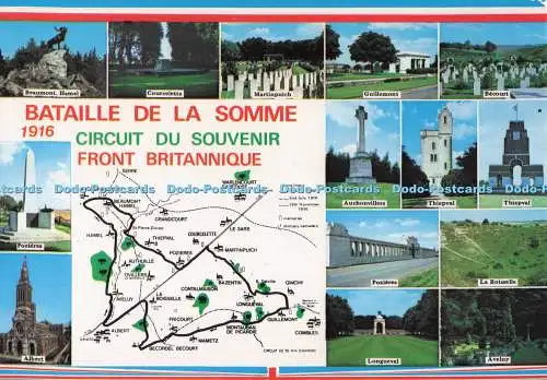 D296980 Bataille de la Somme. Circuit du Souvenir Front Britannique. Pozieres. M