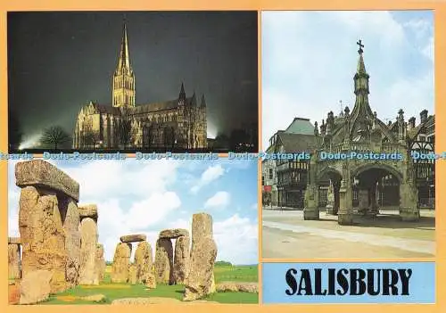 D291885 Salisbury. Geflügelkreuz. J. Arthur Dixon. Multi View