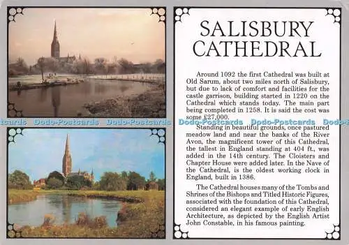 D291886 Kathedrale von Salisbury. J. Arthur Dixon. Multi View