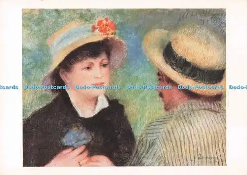 D290172 Boston. Museum der Schönen Künste. Les Canotiers. Pierre Auguste Renoir. Brude