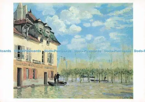 D290174 Lamelle. Musee de l Impressionnisme. Der Punt während der Überschwemmungen. Alfred S