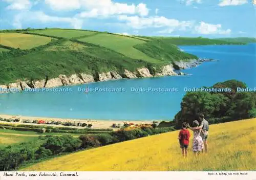 D291908 Cornwall. Maen Porth in der Nähe von Falmouth. John Hinde. E. Ludwig. PM. St. Auste