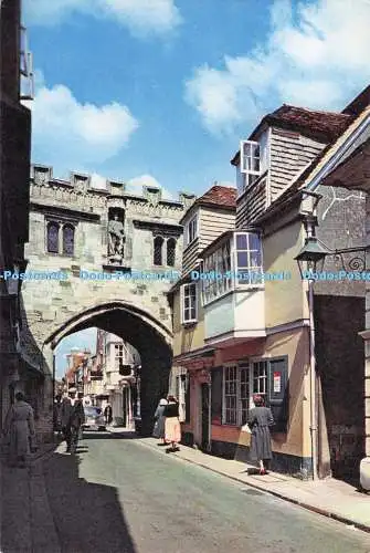 D291917 Salisbury. The High Street Gate. J. Arthur Dixon. Newport. I.W. England