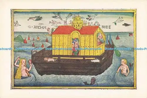 D290201 Victoria and Albert Museum. Die Arche. Anton Koberger. Mardons of Bristol.