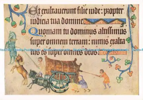 D294123 The British Library. Erntewagen bergauf. Henry Stone