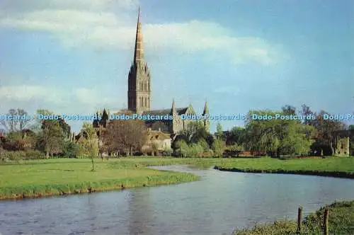D291918 Kathedrale von Salisbury. Wiltshire. J. Arthur Dixon. Newport. I.W. England