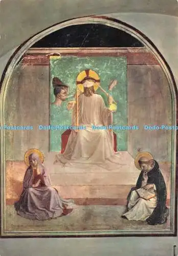 D290202 Firenze. Museo S. Marco. Jesus verspottete in den Vordergrund die Heilige Jungfrau und S.D