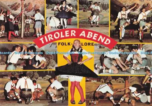 D290218 Tiroler Abend. Folklore. Bandertanz. Risch Lau. Multi View