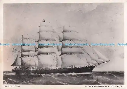 D290223 The Cutty Sark. F. Tudgay. The Cutty Sark Society. England. Drehfoto