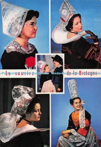 D290233 Le Sourire de la Bretagne. Coiffe de Poulhaouen. C.A.P. Multi View