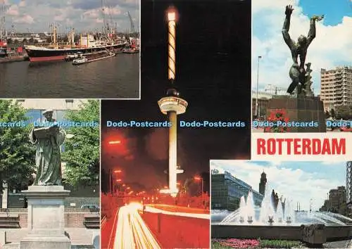 D294159 Rotterdam. Holland. Gebr. Spanjersberg. Multi View. PM. London. 1980
