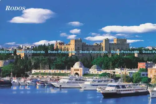 D297055 Rodos. Postkarte