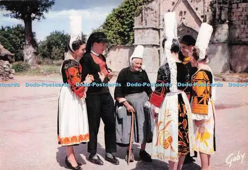 D290243 Folklore de France. La Bretagne. Pont L Abbe. Finistere. Artaud Pere et