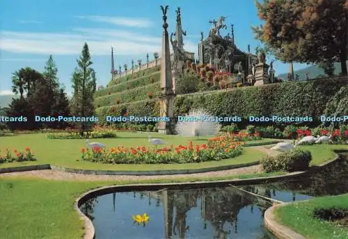 D297066 Maggiore See. Isola Bella. Gärten und Terrassen. Muzio. Milano. Marzari