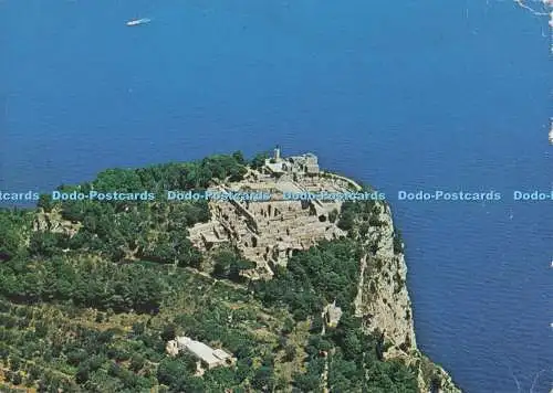 D291973 Capri. Ruinen der Villa Jovis. A.M.G